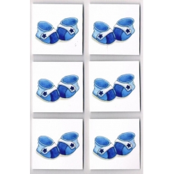 Naklejki dekoracyjne,piankowe 3D- buty chłopiec / 1350